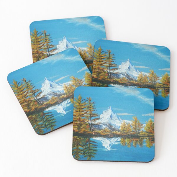 Item preview, Matterhorn Mountain lake view designed and sold by Red bubble Artist.