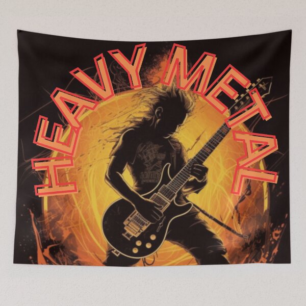 Item preview,  Unleashing Heavy Metal Fury, Rock Band Vibes, Gift designed and sold by Terry-Salsa.