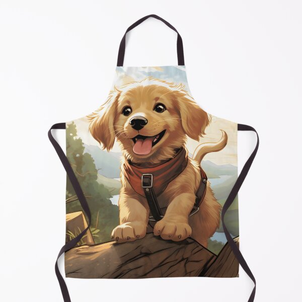 Item preview, Golden Retriever Adventure designed and sold by ARTficiallyAnon.