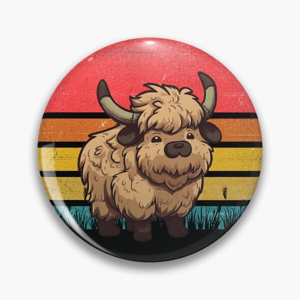 Item preview, Yak Vintage Retro Sunset designed and sold by rafaeltto.