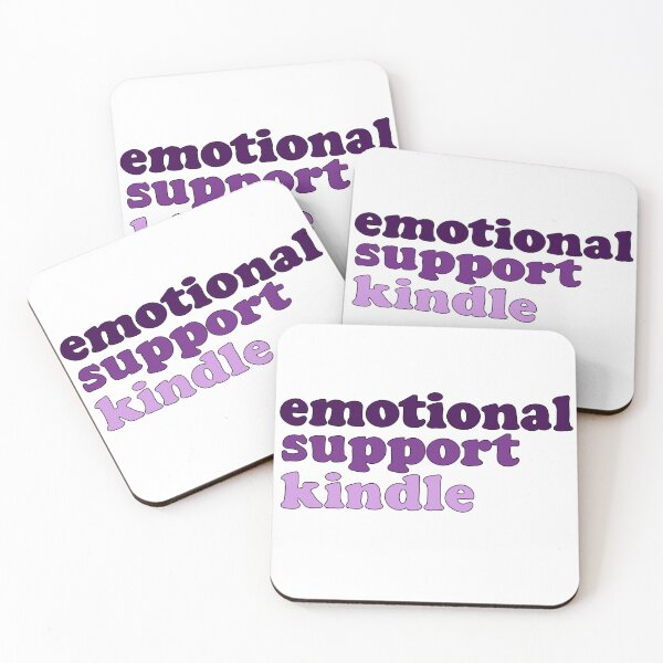 Item preview, Purple Emotional Support Kindle designed and sold by ereardon0.