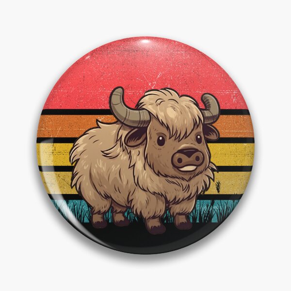 Item preview, Yak Vintage Retro Sunset designed and sold by rafaeltto.