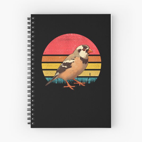 Item preview, Zebra Finch Vintage Retro Sunset designed and sold by rafaeltto.