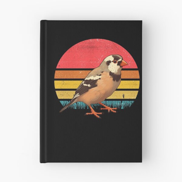 Item preview, Zebra Finch Vintage Retro Sunset designed and sold by rafaeltto.