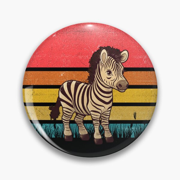 Item preview, Zebra Vintage Retro Sunset designed and sold by rafaeltto.
