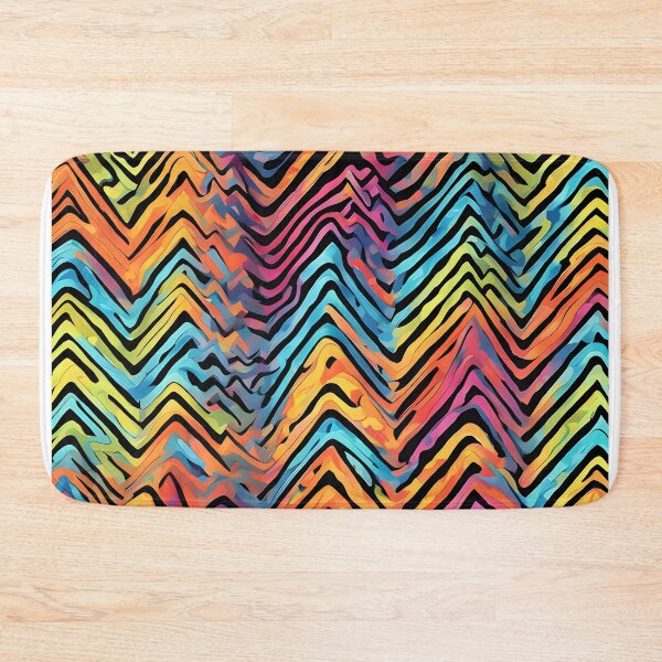 Item preview, Trippy Zig Zag Pattern designed and sold by Ac3k.