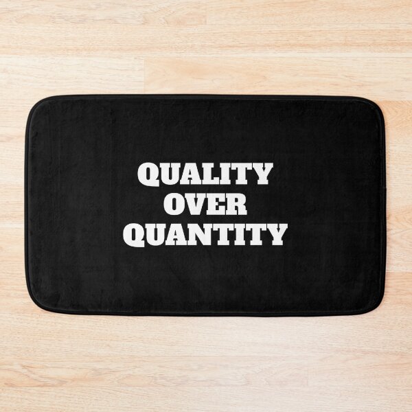 Item preview, Quality Over Quantity designed and sold by Inspirationmotivation.