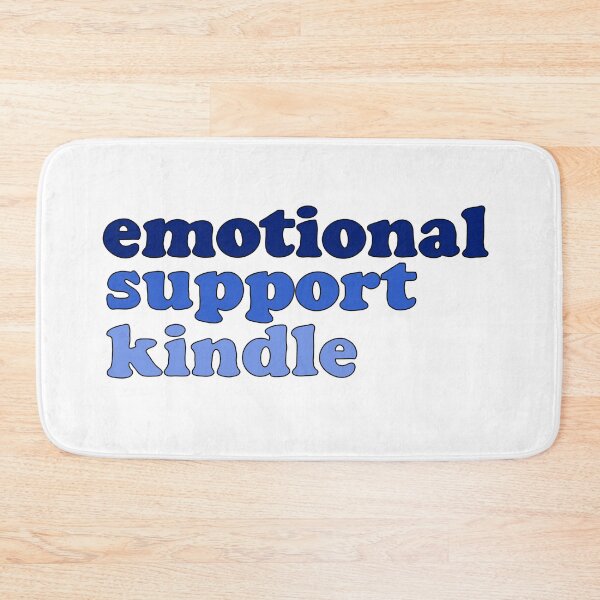 Aperçu de l'œuvre Kindle de soutien émotionnel bleu créée et vendue par ereardon0.