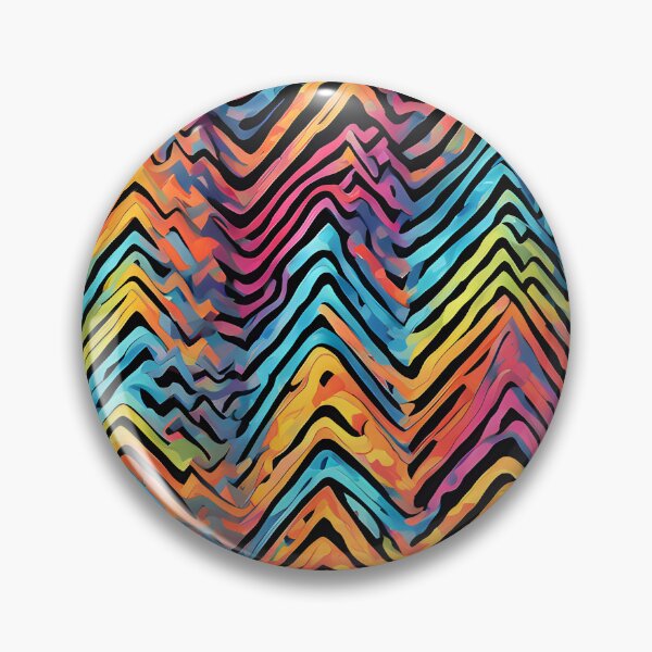 Item preview, Trippy Zig Zag Pattern designed and sold by Ac3k.