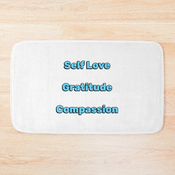 Item preview, Self love Gratitude Compassion - positive mind - sticker pack  designed and sold by Inspirationmotivation.