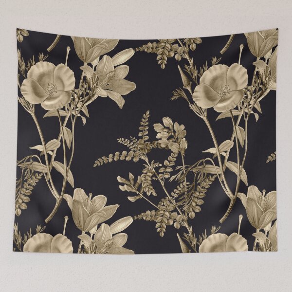 Item preview, Antique Floral Pattern designed and sold by OwnDesignOnline.