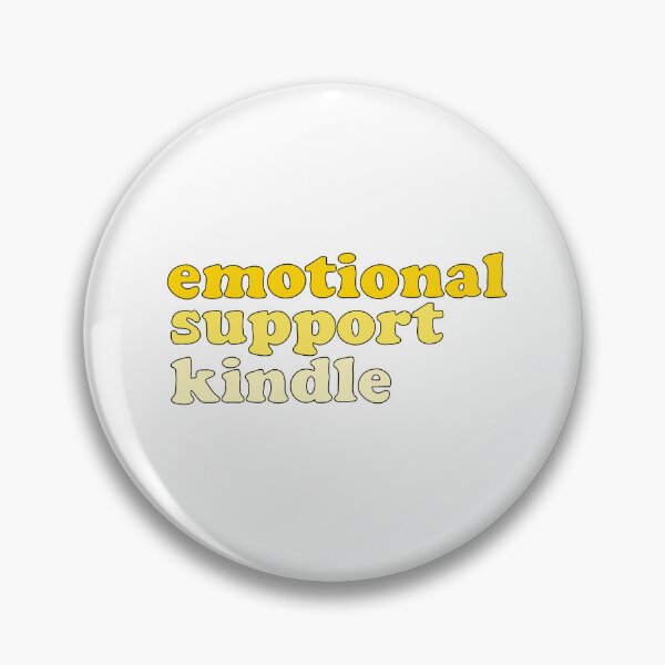 Item preview, Yellow Emotional Support Kindle designed and sold by ereardon0.