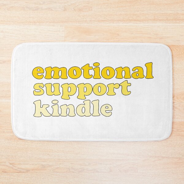 Aperçu de l'œuvre Kindle de soutien émotionnel jaune créée et vendue par ereardon0.