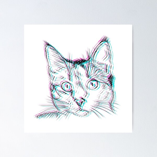 Item preview, Kitty 3D designed and sold by Amethyst205.