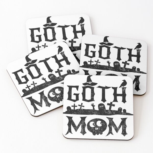 Item preview, Goth Hot Moms Funny Halloween designed and sold by Thevulcano.