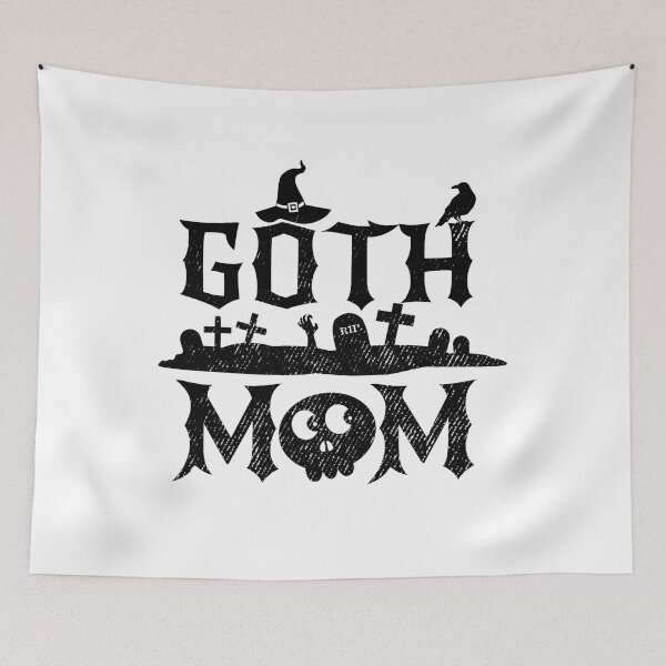 Item preview, Goth Hot Moms Funny Halloween designed and sold by Thevulcano.