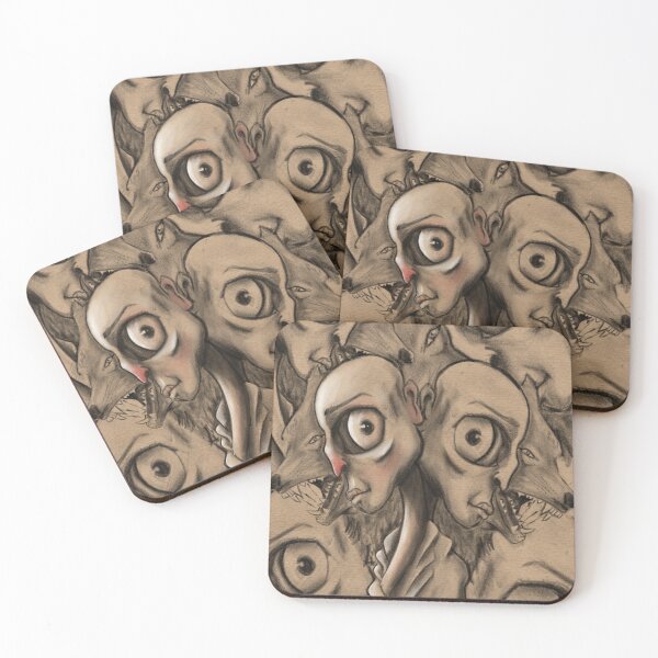 Item preview, Big eyes red noise  designed and sold by GOODARTENOON.
