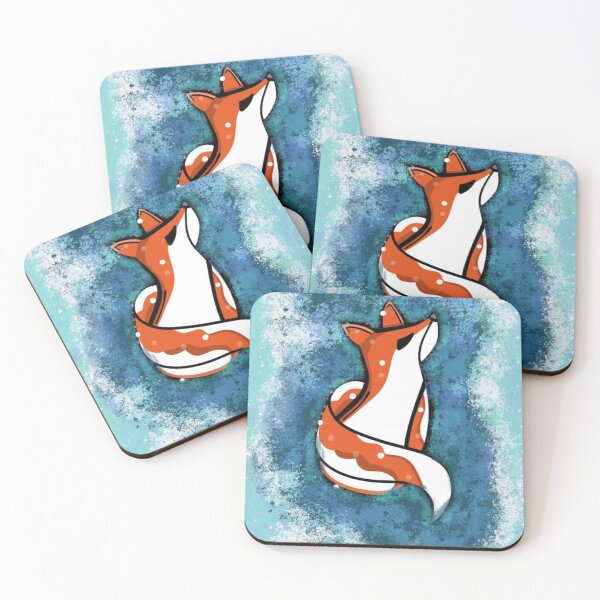 Item preview, Fox in the snow designed and sold by Riouxdrawz.