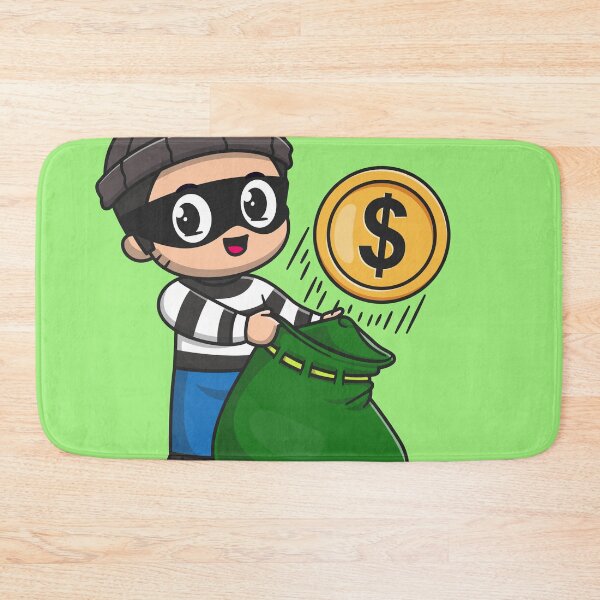 Item preview, Mischievous Money Mischief: Cute Cartoon Vector Icon Illustration designed and sold by hjian8219.