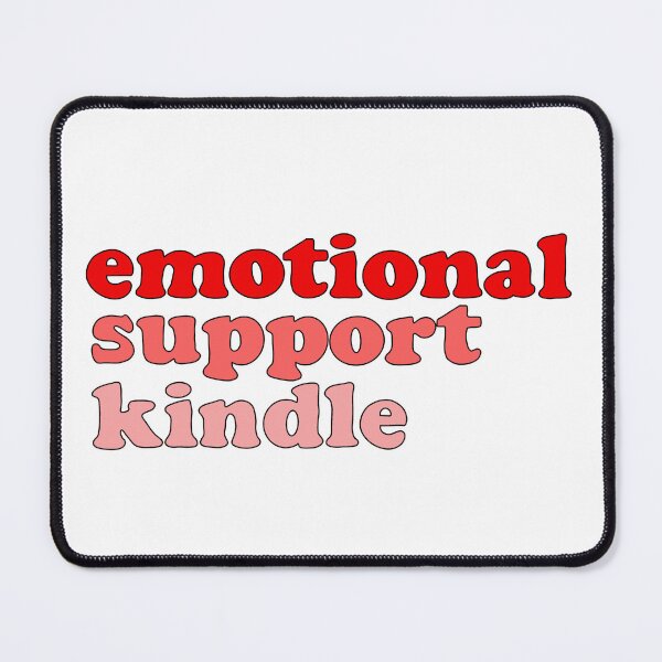 Item preview, Red Emotional Support Kindle designed and sold by ereardon0.