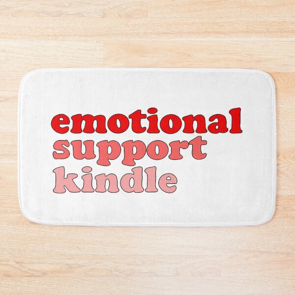 Aperçu de l'œuvre Rouge Soutien émotionnel Kindle créée et vendue par ereardon0.