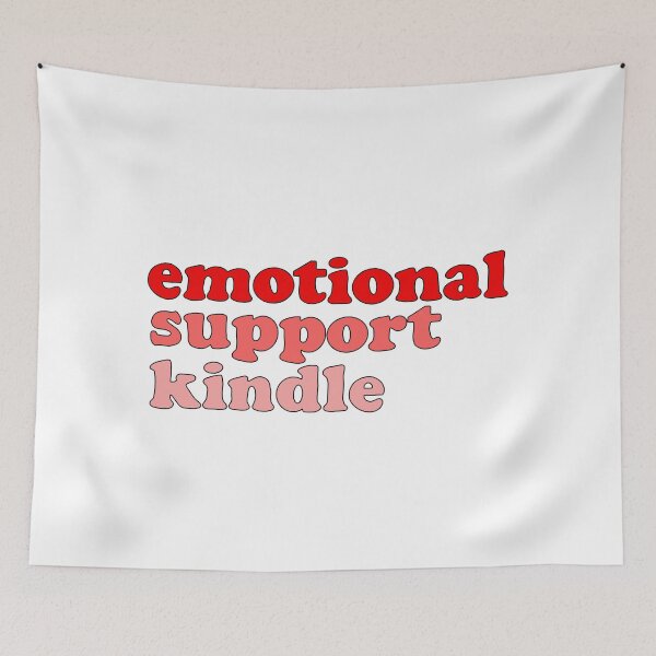 Item preview, Red Emotional Support Kindle designed and sold by ereardon0.