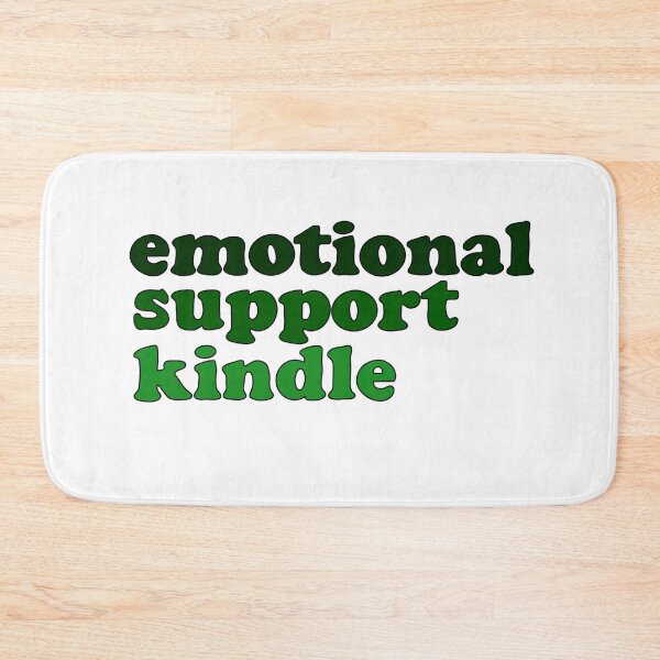 Aperçu de l'œuvre Kindle de soutien émotionnel vert foncé créée et vendue par ereardon0.