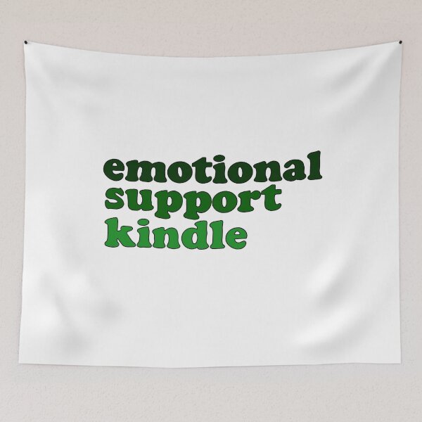 Item preview, Dark Green Emotional Support Kindle designed and sold by ereardon0.