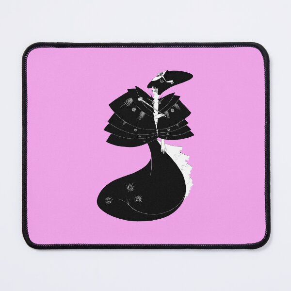 Item preview, The Black Cape - Art Nouveau Design designed and sold by ArtShare.
