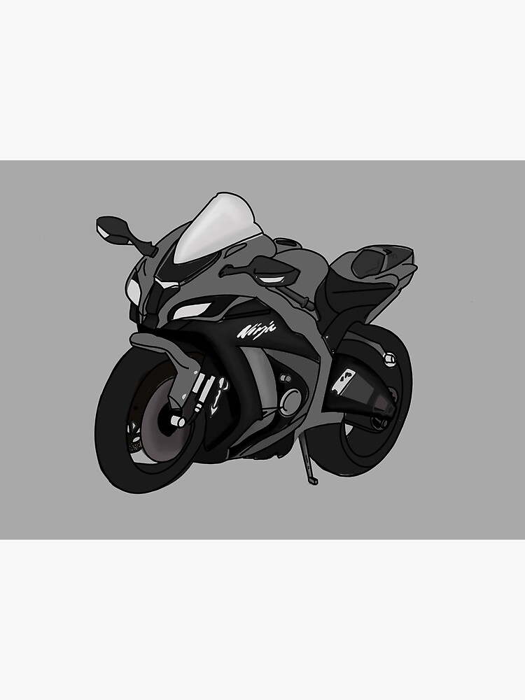 デジタルイラスト Templates - Motorcycles - Kawasaki - Kawasaki Ninja ZX-6R