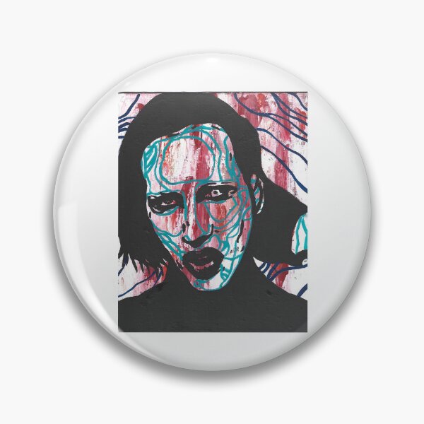 Item preview, Marilyn Manson painting designed and sold by HurstHouseC.