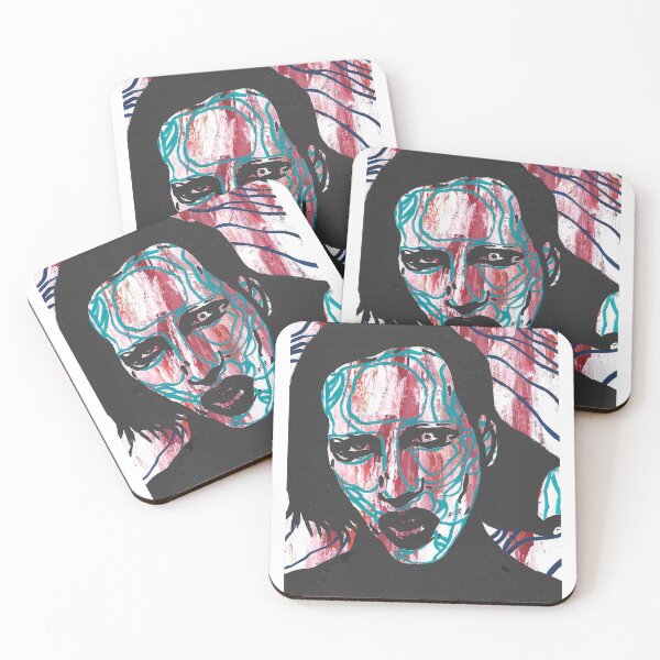 Item preview, Marilyn Manson painting designed and sold by HurstHouseC.