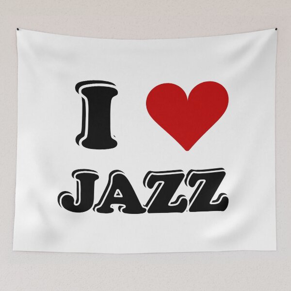 Item preview, I heart jazz - I love jazz music designed and sold by Inspirationmotivation.