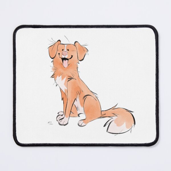 Item preview, Doggust day 12 Nova Scotia Duck Tolling Retriever designed and sold by kewaizii.