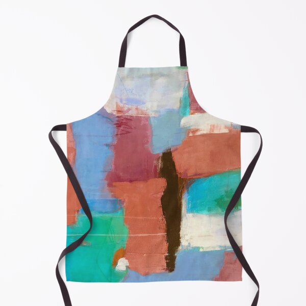 Item preview, Blue, Sea Green, And Stucco-Clay Hues Abstract designed and sold by DEC02.
