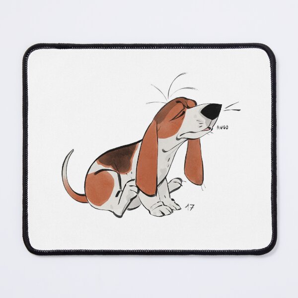 Item preview, Doggust day 17 Basset Hound designed and sold by kewaizii.