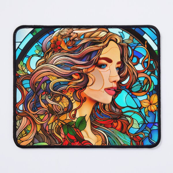 Item preview, Stained Glass Sarah I designed and sold by SWImpressions.