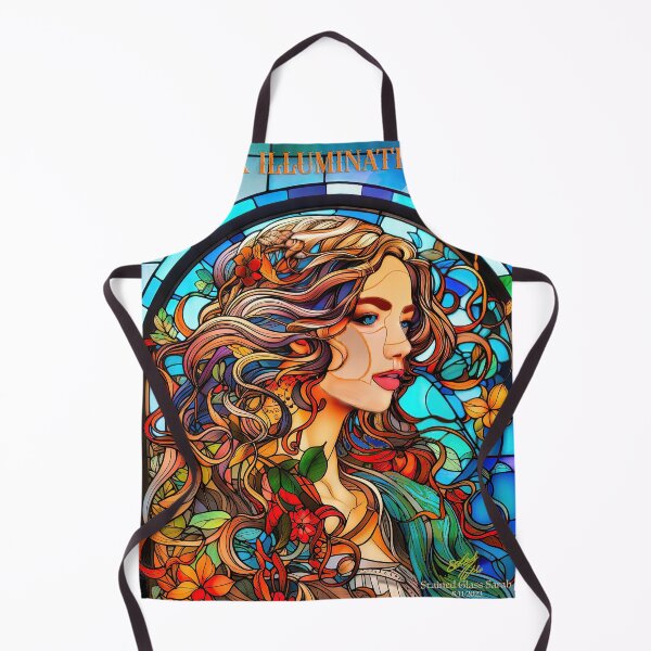Item preview, Stained Glass Sarah I designed and sold by SWImpressions.