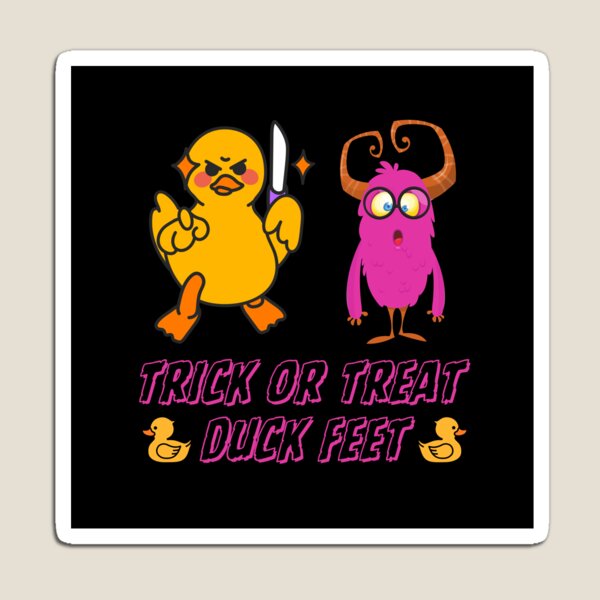 Item preview, Rubber Duck Battles Pink Monster - Trick or Treat Duck Feet designed and sold by DavidsDucks.