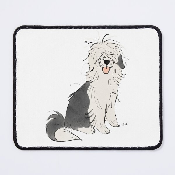 Item preview, Doggust day 23 Old English Sheepdog designed and sold by kewaizii.