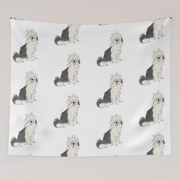 Item preview, Doggust day 23 Old English Sheepdog designed and sold by kewaizii.