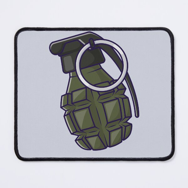 Item preview, Playful Grenade: Cartoon Vector Icon Illustration of an Explosive Object designed and sold by hjian8219.