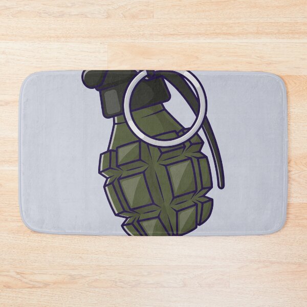 Item preview, Playful Grenade: Cartoon Vector Icon Illustration of an Explosive Object designed and sold by hjian8219.