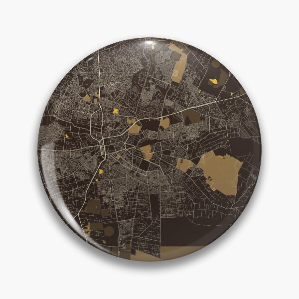 Item preview, Lusaka City Map of Zambia - Pastel designed and sold by deMAP.