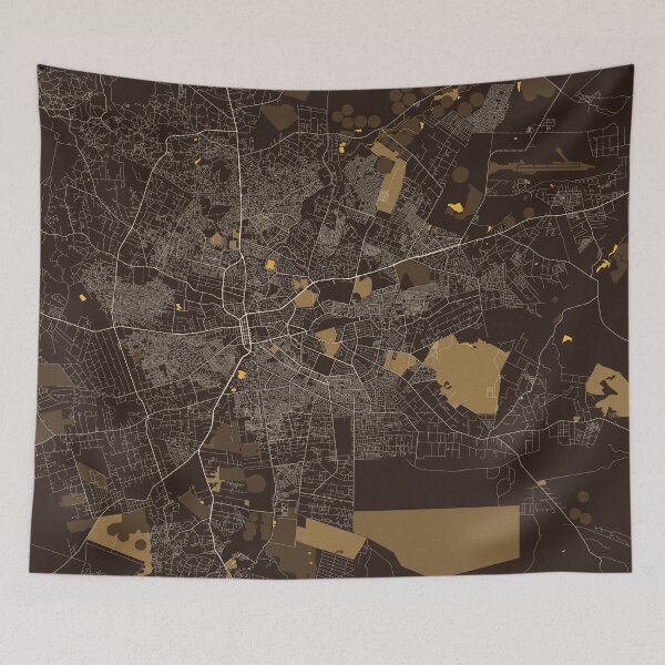 Item preview, Lusaka City Map of Zambia - Pastel designed and sold by deMAP.