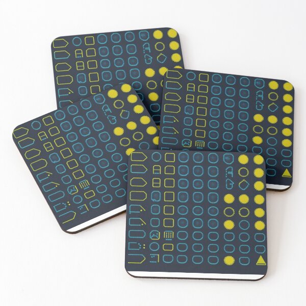 Item preview, Crafting with Dots: Flat Background Illustration in Matrix Artistry designed and sold by FemmeFlair.