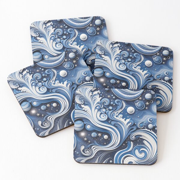 Item preview, Abstract Space, Planets, Nebulas, Galaxies designed and sold by BirdsnStuff.