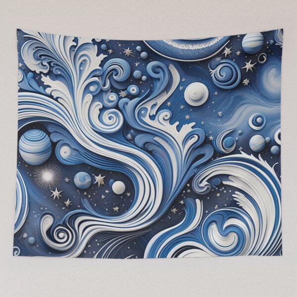 Item preview, Abstract Space, Planets, Nebulas, Galaxies designed and sold by BirdsnStuff.