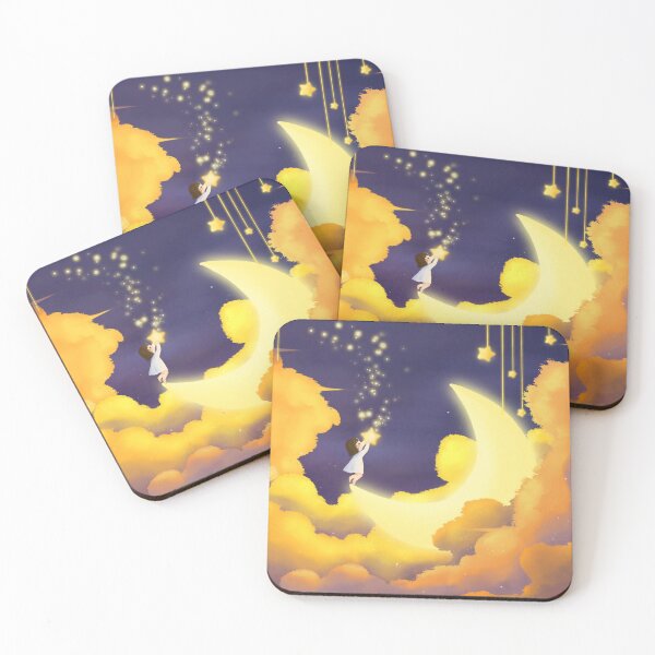 Item preview, The Girl's Journey is the Sea of Stars designed and sold by SophieHuang.