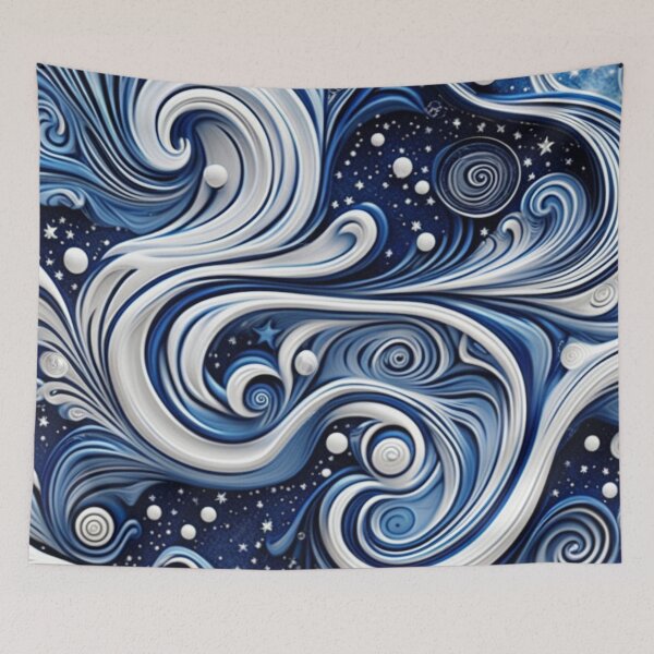 Item preview, Abstract Space, Planets, Nebulas, Galaxies designed and sold by BirdsnStuff.